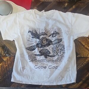 Cape Cod Kids Short Sleeve Tee - White